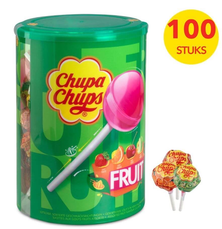 Chupa Chups Fruitlollies 100st
