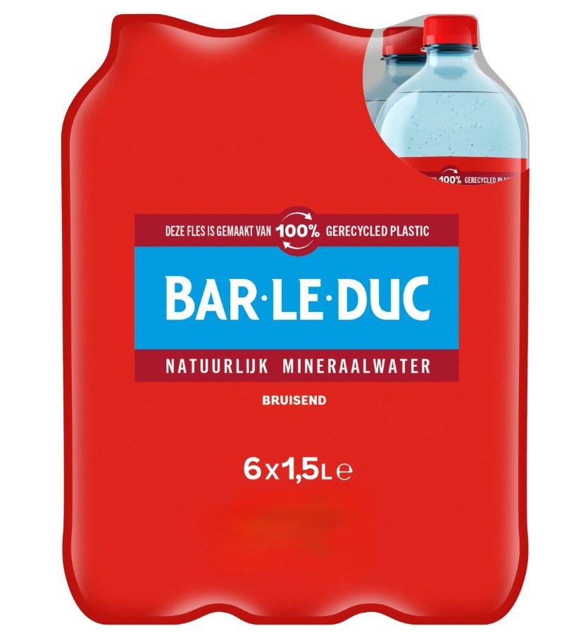 Bar-Le-Duc Rood Koolzuurhoudend 6x1,5lt